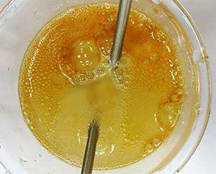 Analisis penyebab gelembung lem panas saat digunakan